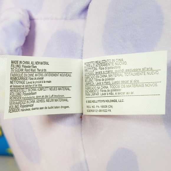 Squishmallow Pammy the Purple Pig 11" UltraSoft Easter Farm Pal Toy Plush NWT - Picture 4 of 6